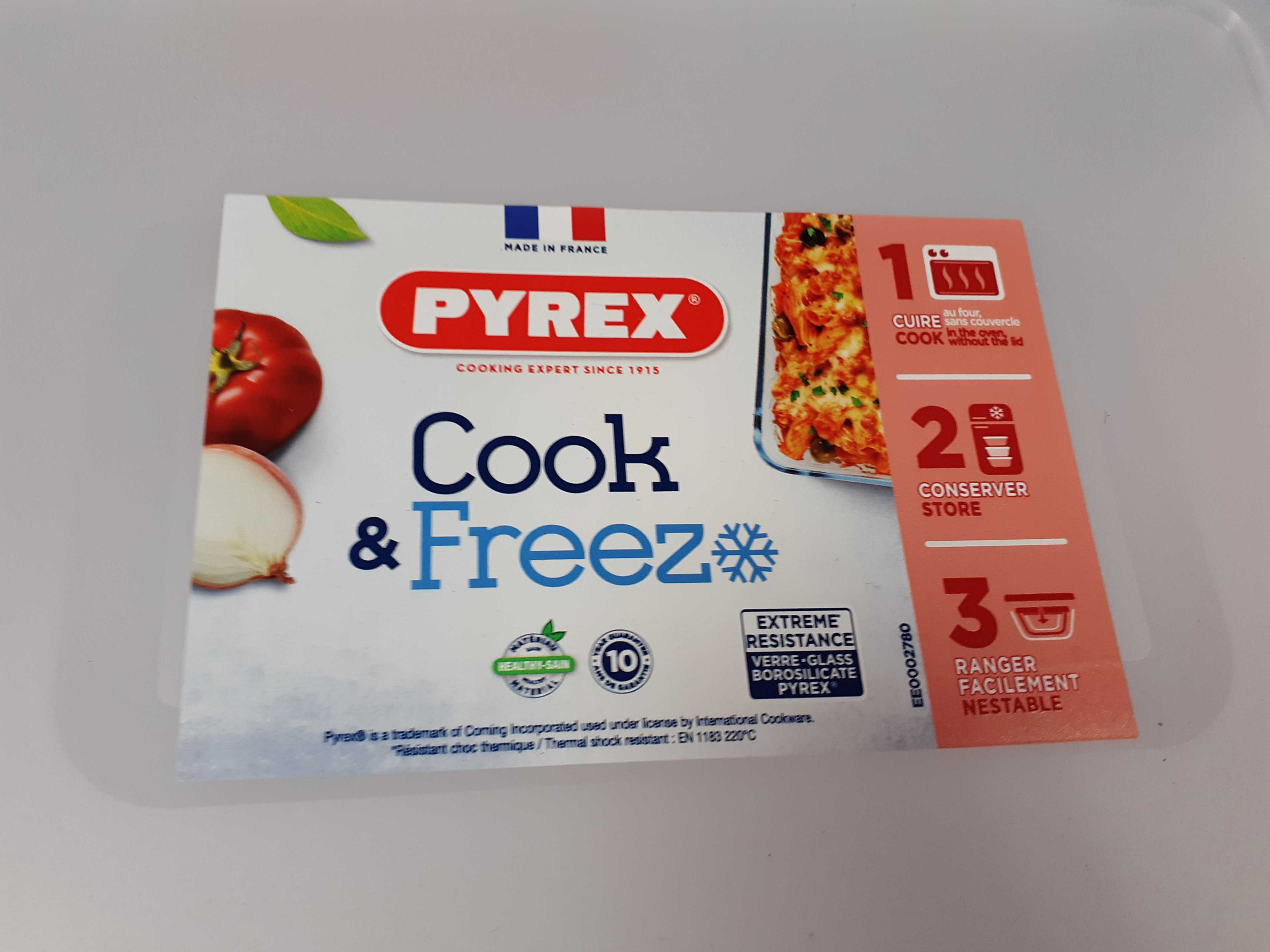 Съд за готвене Pyrex Cook 4л боросиликатбо стъкло