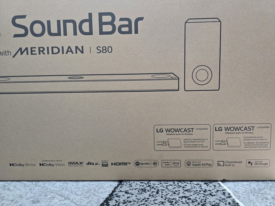 Soundbar LG Meridian S80QR