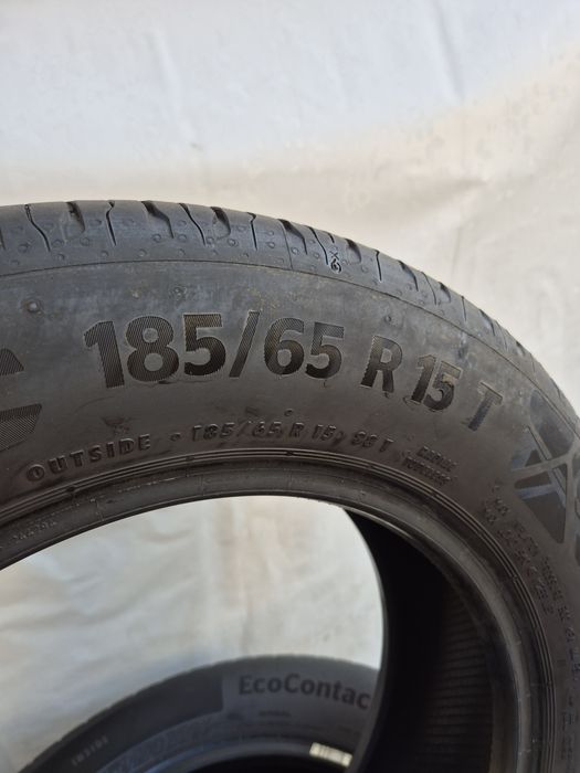 4бр 185 65 15 Continental летни - 22г