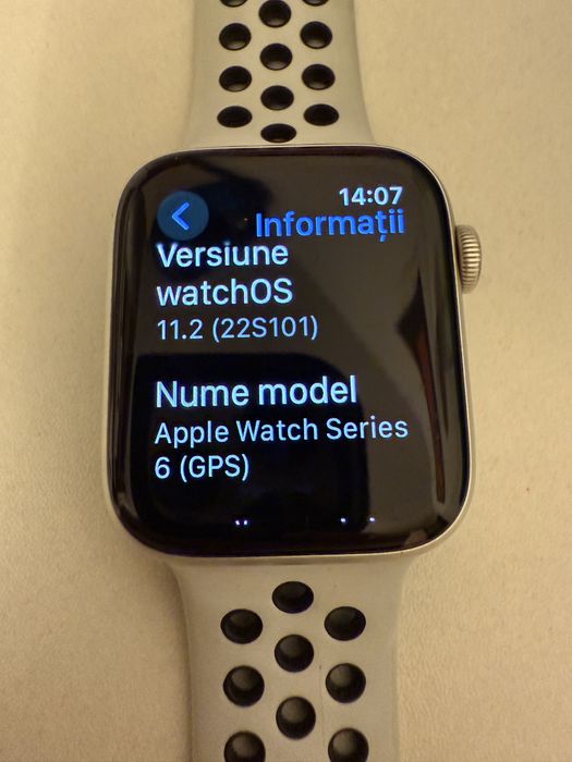 Ceas Apple Watch Nike Seria 6 GPS 44 MM