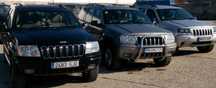 На части Jeep Grand Cherokee