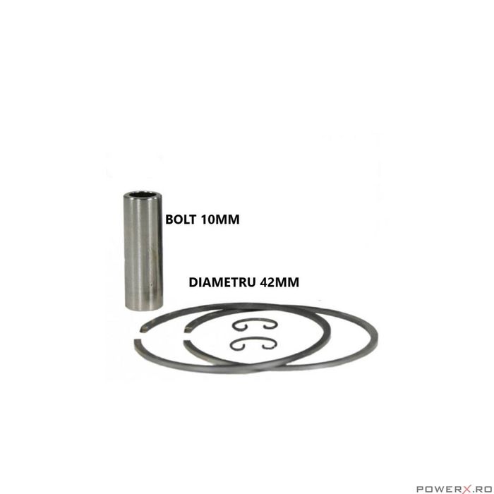 Piston complet compatibil Stihl MS 240, 024, 42 mm, bolt 10, PowerX