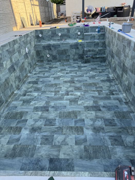 Piscina cofraje polistiren cu liner preturi avantajoase