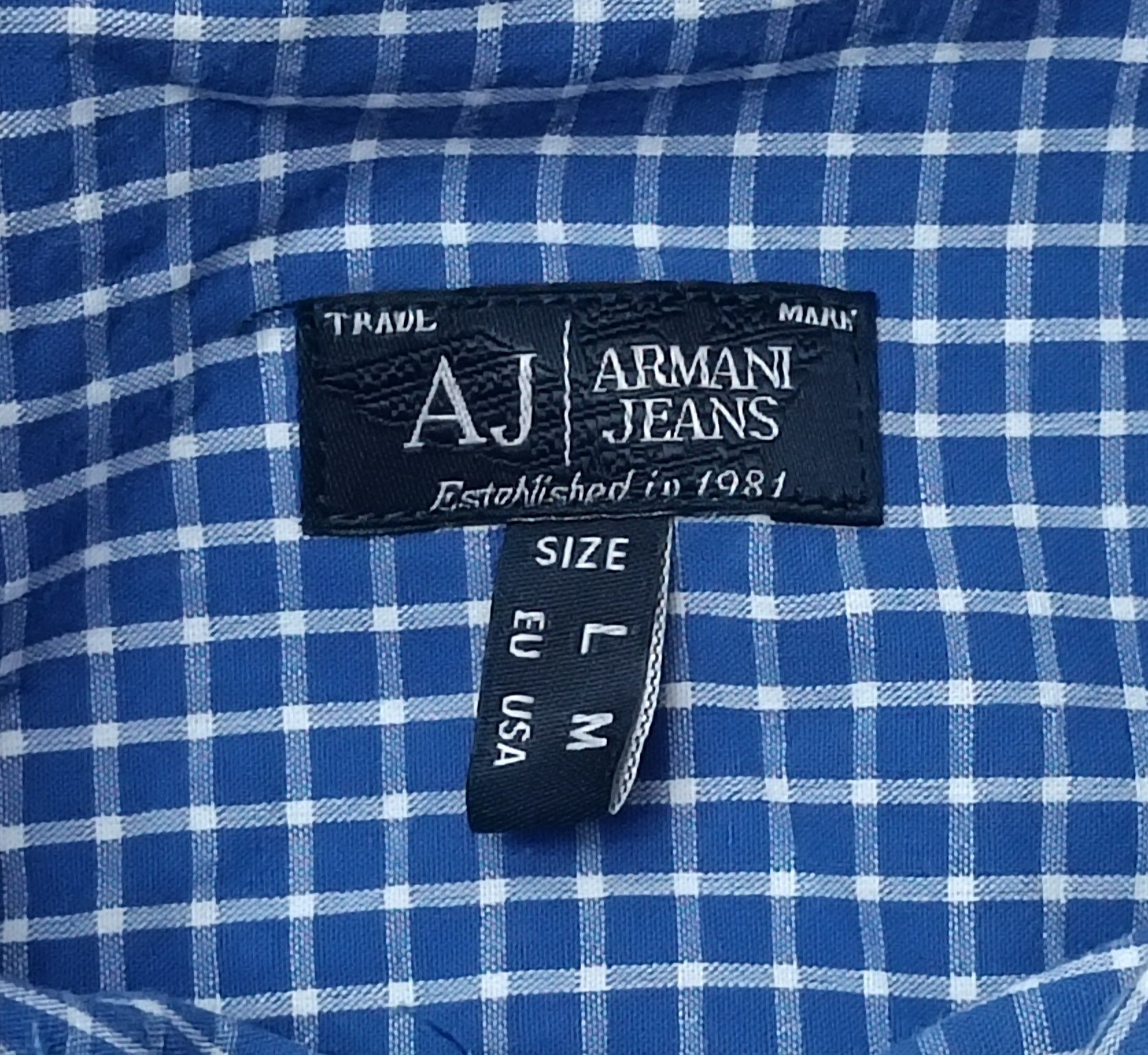 Armani Jeans оригинална риза M памучна дълъг ръкав
