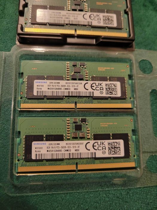 Рам памет 2x8GB DDR5 SODIMM 5600MHz Samsung M42R1GB4BB0