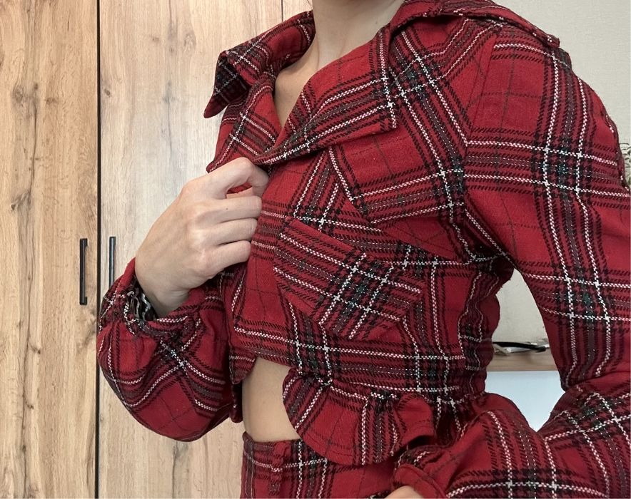 Женский костюм двойка костюм теплый шатланка