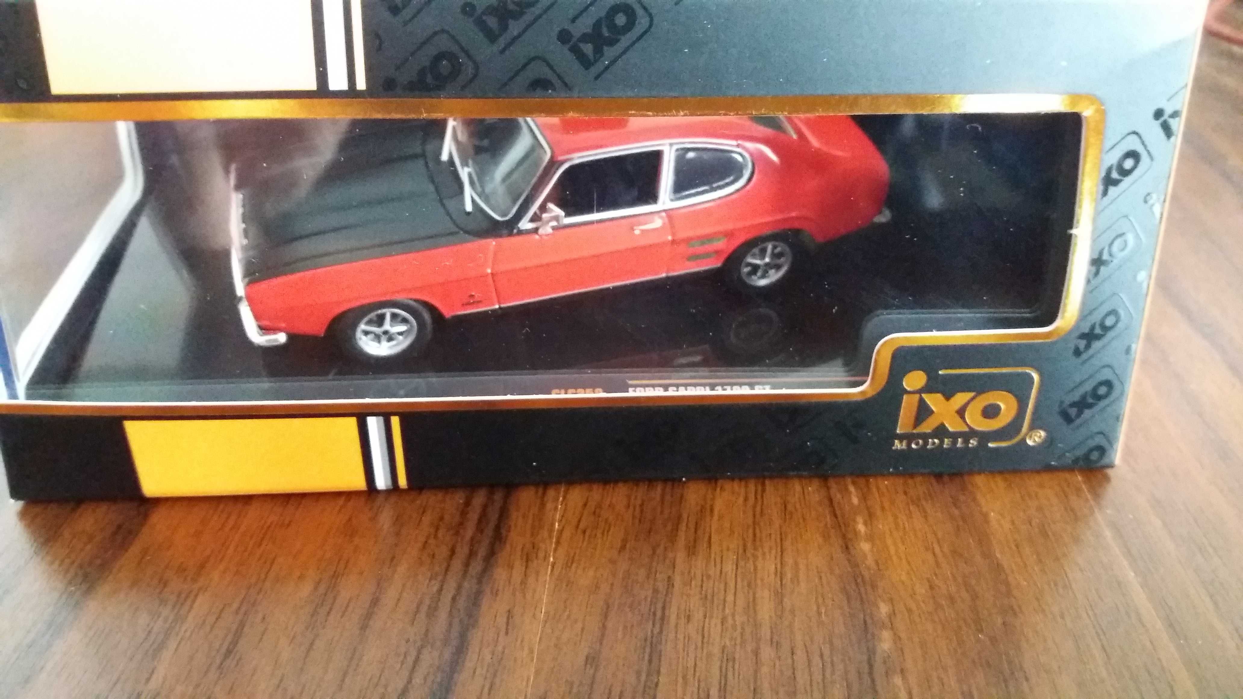 Macheta FORD CAPRI 1700 GT 1970 -  Ixo, scara 1/43, noua.