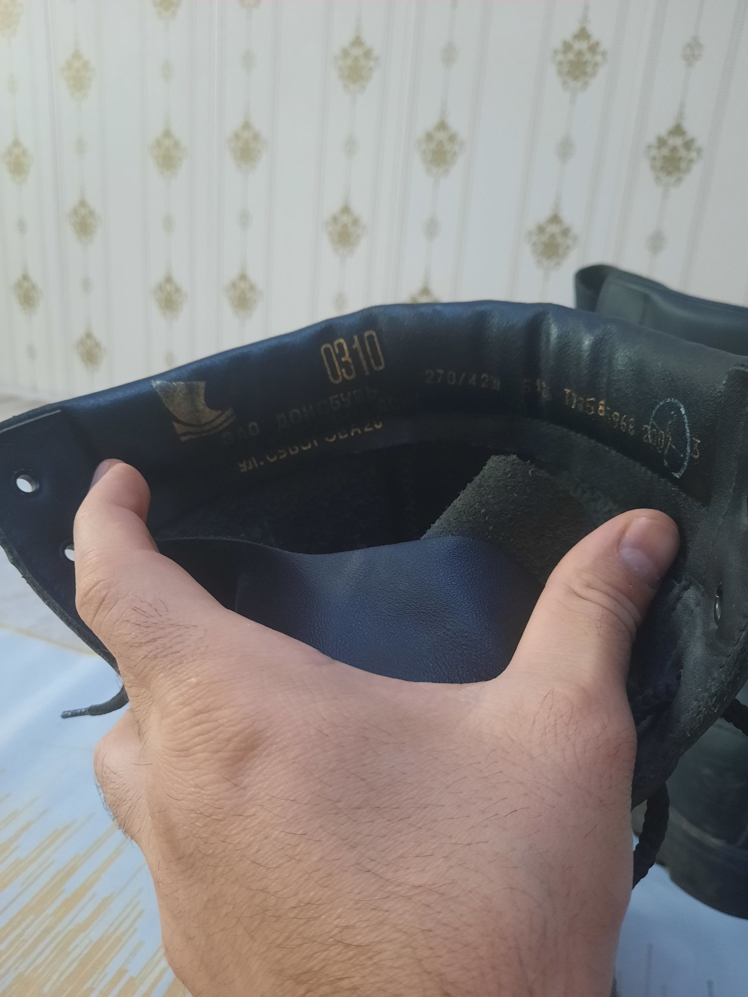 Этик ,сапог, янги, кийилмаган. Военный тоза кожа.