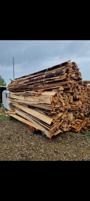 Busteni de fag & stejar și deșeuri lăturoaie de brad & molid