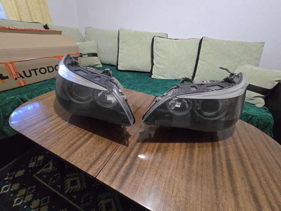 Dynamic xenon BMW e60 / завиващи префейс фарoве е60