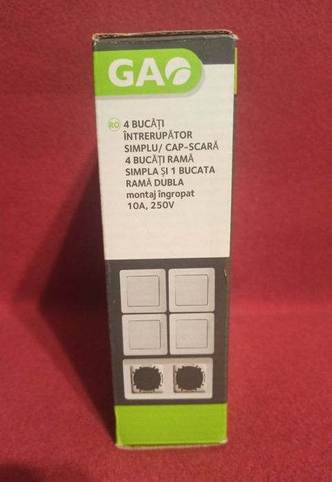 Set 4 intrerupatoare. NOU, nefolosit