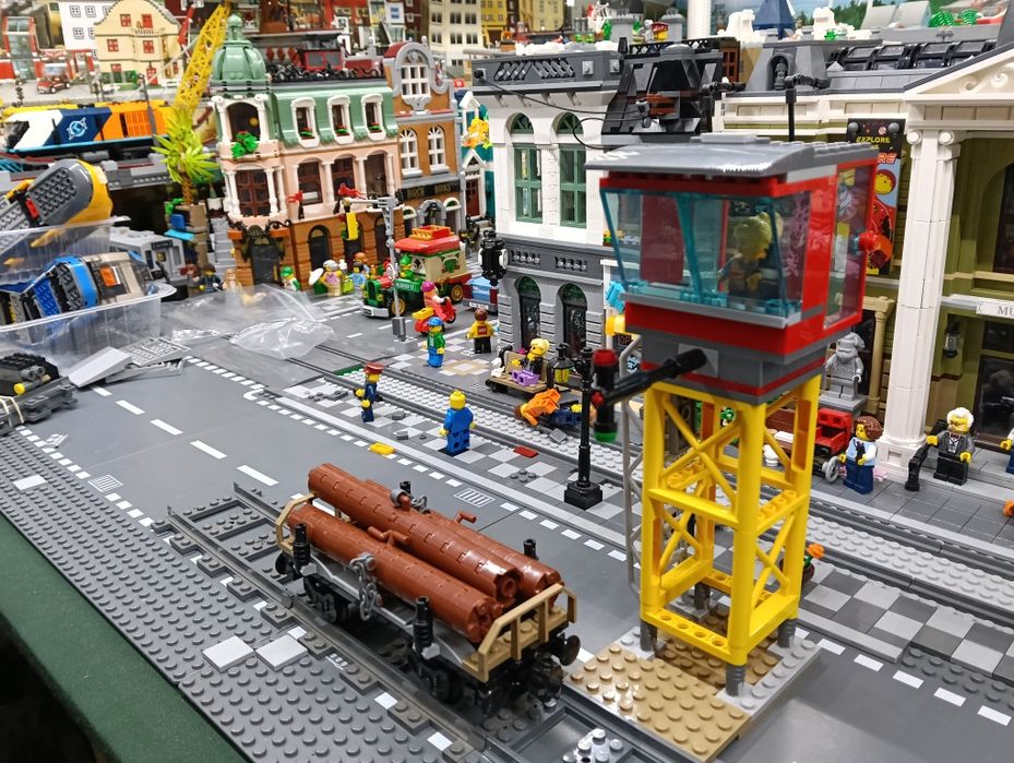 Lego Stivuitor și vagon