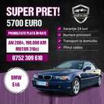 Bmw 318ci cabrio 2004 e46 Garantie Rate