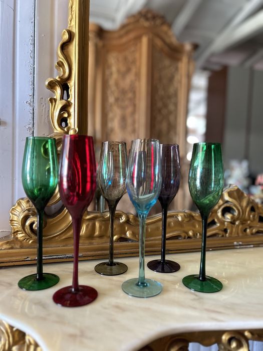 Set pahare cu picior