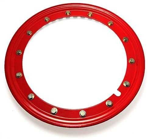 Inel Beadlock pentru jante R15/R16 culoare rosu