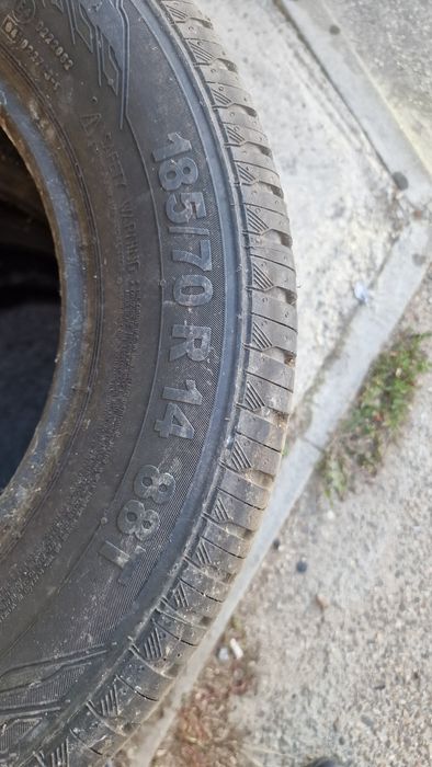 185 70 14 Continental 4 anvelope vara ca noi 7.5 mm