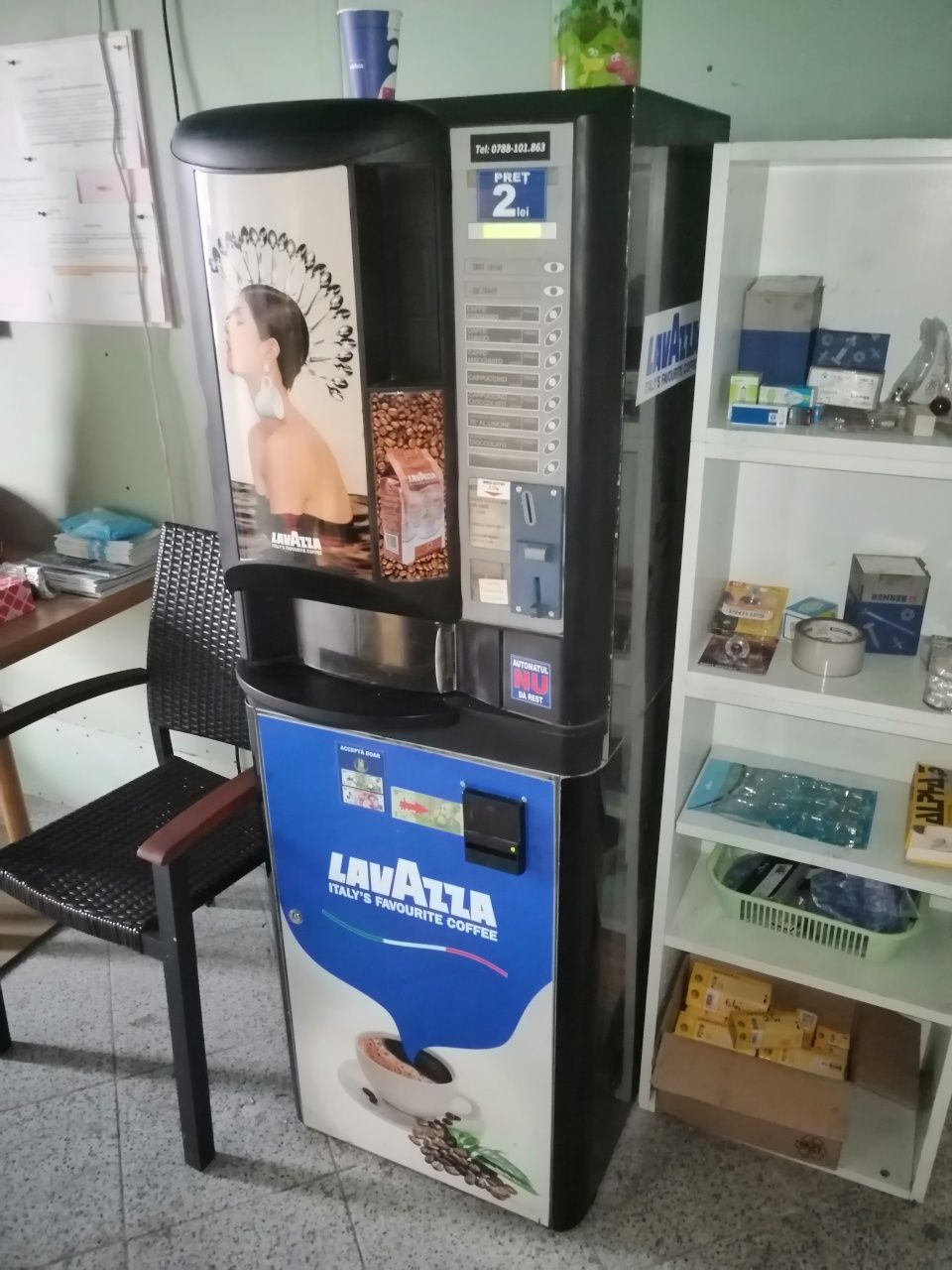 Automate de cafea Necta Brio 250, Rhea Luce, Rheavendors  Sagoma
