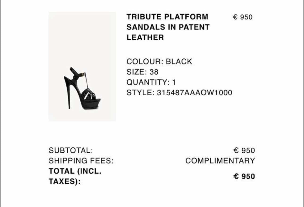 Оригинални обувки Saint Laurent