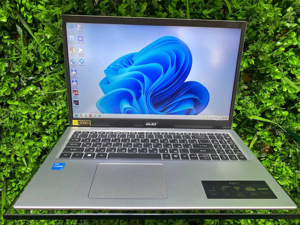 Acer core i3 oxirgi avlod atiga 22 kun ishlatilgan