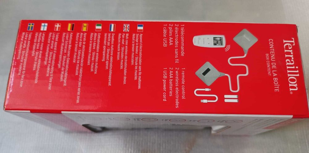 Electrostimulator Terraillon Trio Care + 4 Axion pads 50X50 bonus