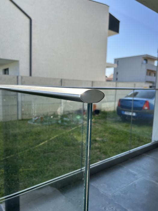 Vand geamuri terasa duble transparente securizate