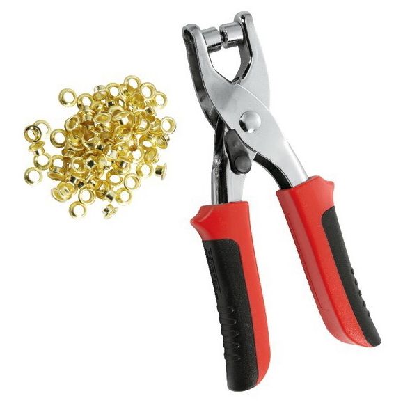 Set 2 clesti de capsat, aplicat ocheti, capse, inele, verigi + CAPSE