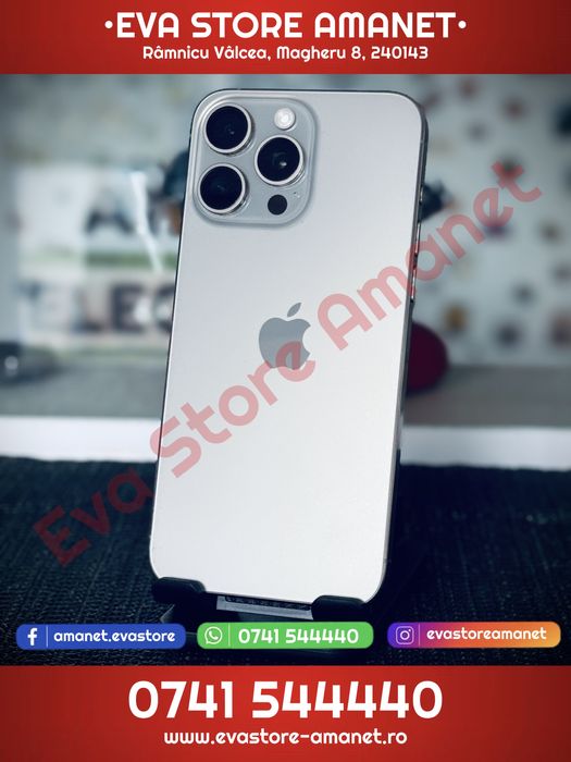 Apple iPhone 15 Pro Max Natural Titanium 256GB Neverlocked