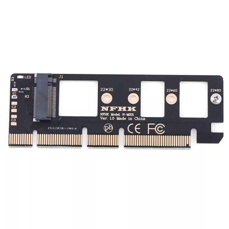 NOU Adaptor Convertor Ssd m.2 nvme  la pcie x2 x4 x8 x16