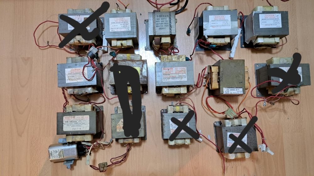 Трансформатори от микровълнови фурни