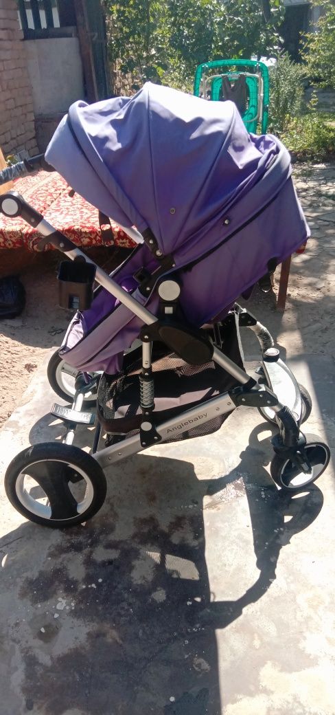 Срочно продается детский коляска+люлька+ходунки