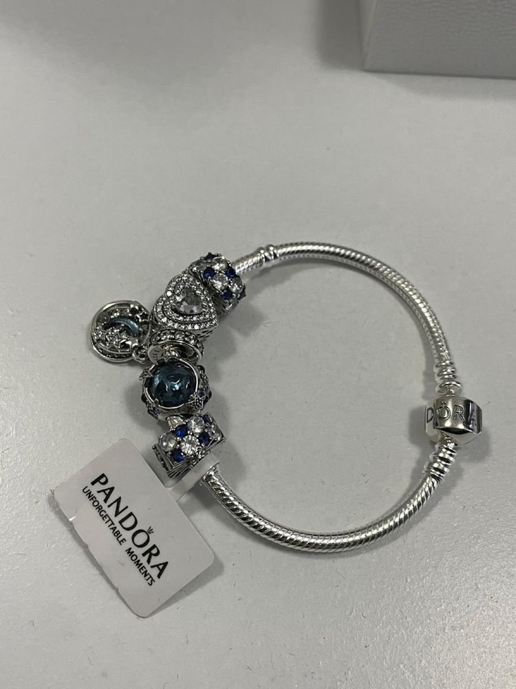 Bratara pandora argint charm