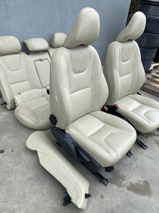 Interior piele crem electric cu incalzire VOLVO S60 2018