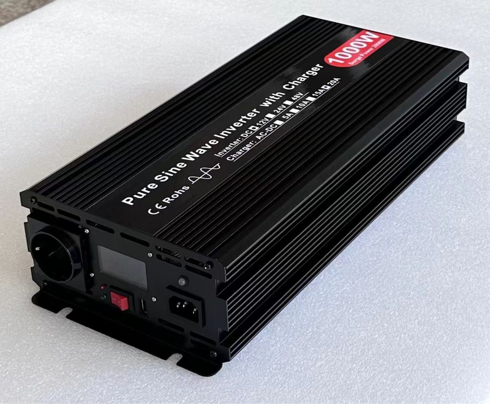 12v 220v 1000W UPS Inverter c чистым синусом