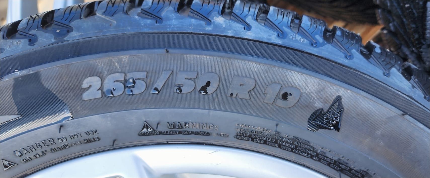 Jante 5x130mm, anvelope 265/50 R19 VW  Porsche Cayenne