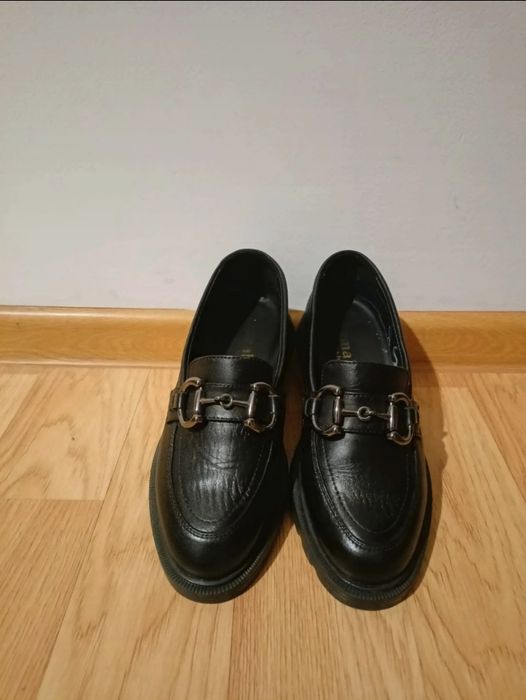 Pantofi mocasini piele Demalis mărime 36