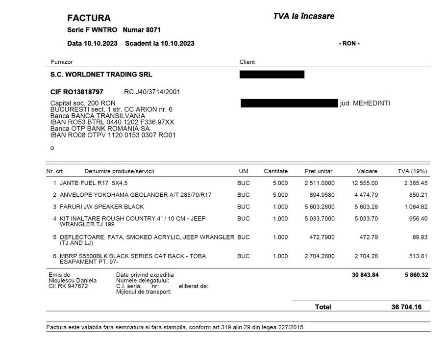 Vand sau schimb Jeep Wrangler TJ 2005