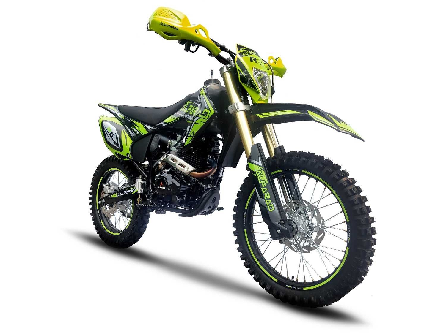 Motocicleta Cross Enduro Alfarad Profi 250cc Pornire Buton Roti 21/18