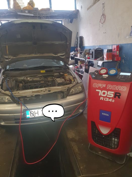 Incarcare instalație AC cu freon R134a ORADEA