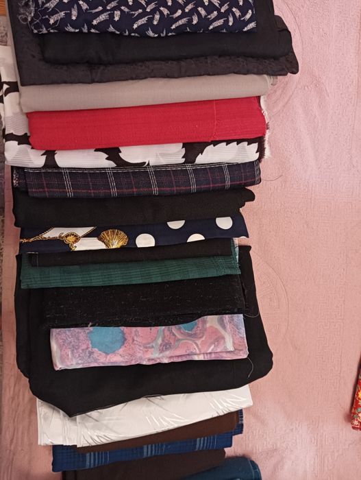 Ситец в отрезах новый