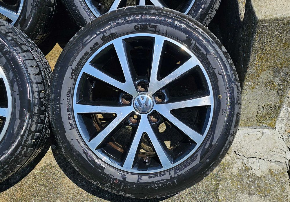 Roti 16’ vara | Jante Sedona Black VW Touran Audi Seat Skoda