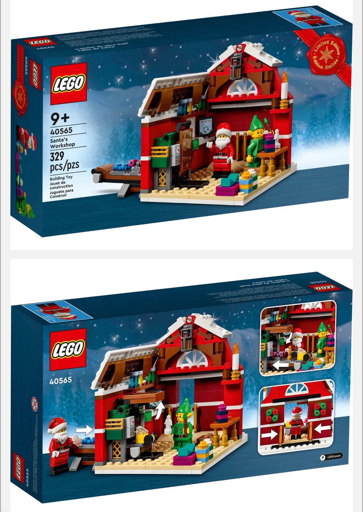 LEGO - Atelierul lui Mos Crăciun