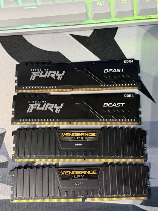 RAM Kingston DDR4 16gb DUAL CHANNEL 3200 Mhz