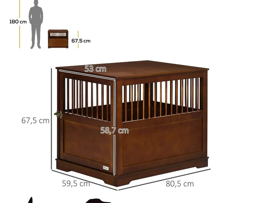 Mobilier pentru pentru litieră de pisici, noptiera