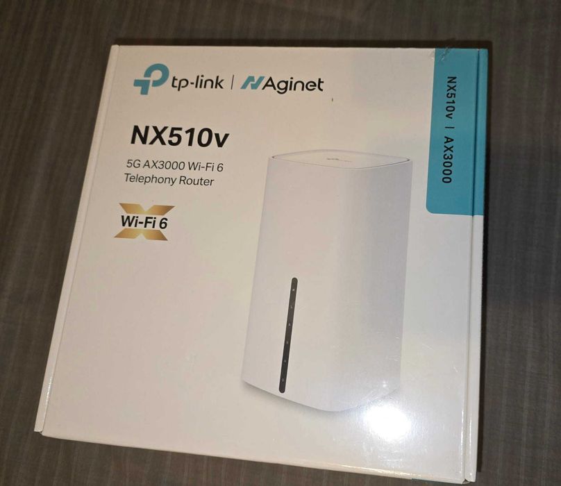 Router Wireless TP-Link NX510v, 5G cu slot de SIM, AX3000, dual-band