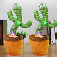 Танцуващ и пеещ кактус Cactus, говореща интерактивна играчка