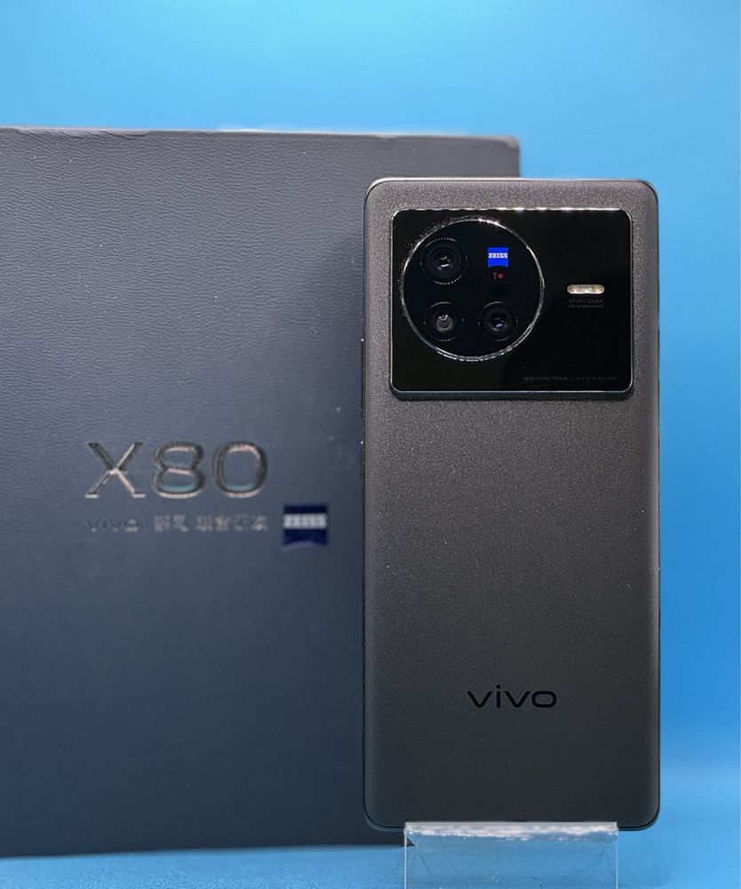 Vivo X80, 8GB RAM, 256 GB, 5G, Cosmic Black (China Version)