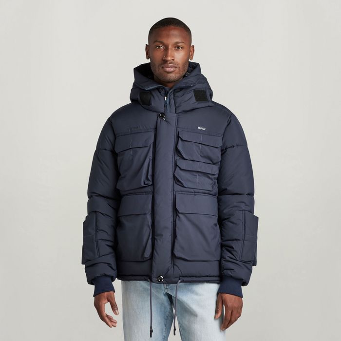 G-Star RAW Field Hooded Puffer Jacket ОРИГИНАЛНО мъжко зимно яке - M-L