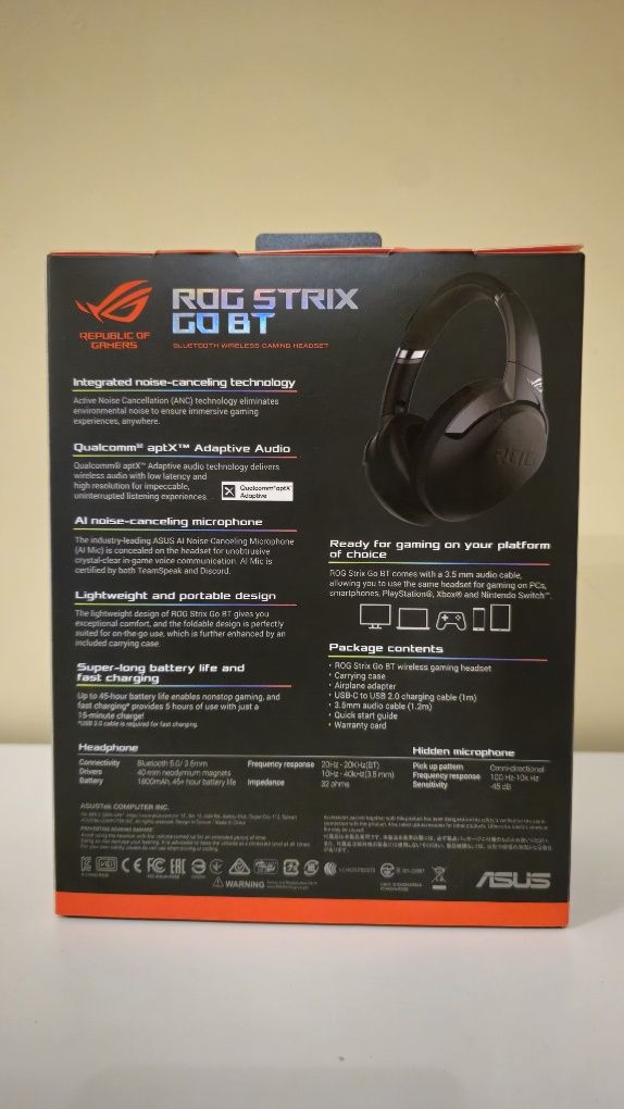 Asus Rog Strix Go BT