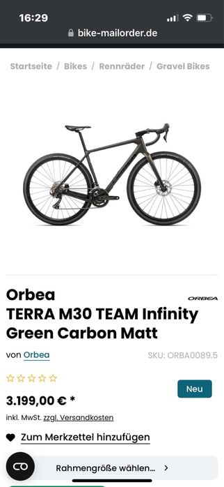 ORBEA Terra M30 Carbon
