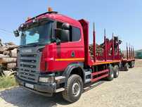 Scania G420 2010 6x6 Transport lemne - Camion Forestier -  Macara Epsi